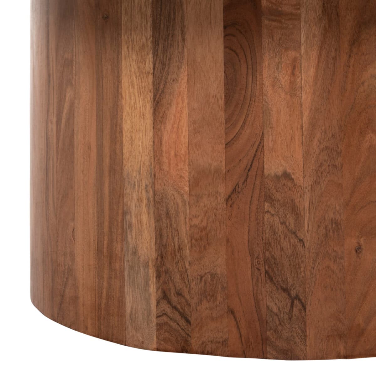 ΤΡΑΠΕΖΙ ΣΑΛΟΝΙΟΥ FORMEL HM9672 ΞΥΛΟ ΑΚΑΚΙΑΣ ΦΥΣΙΚΟ - ΛΕΥΚΟ ΜΑΡΜΑΡΟ Φ80x36Υεκ. - Image 4