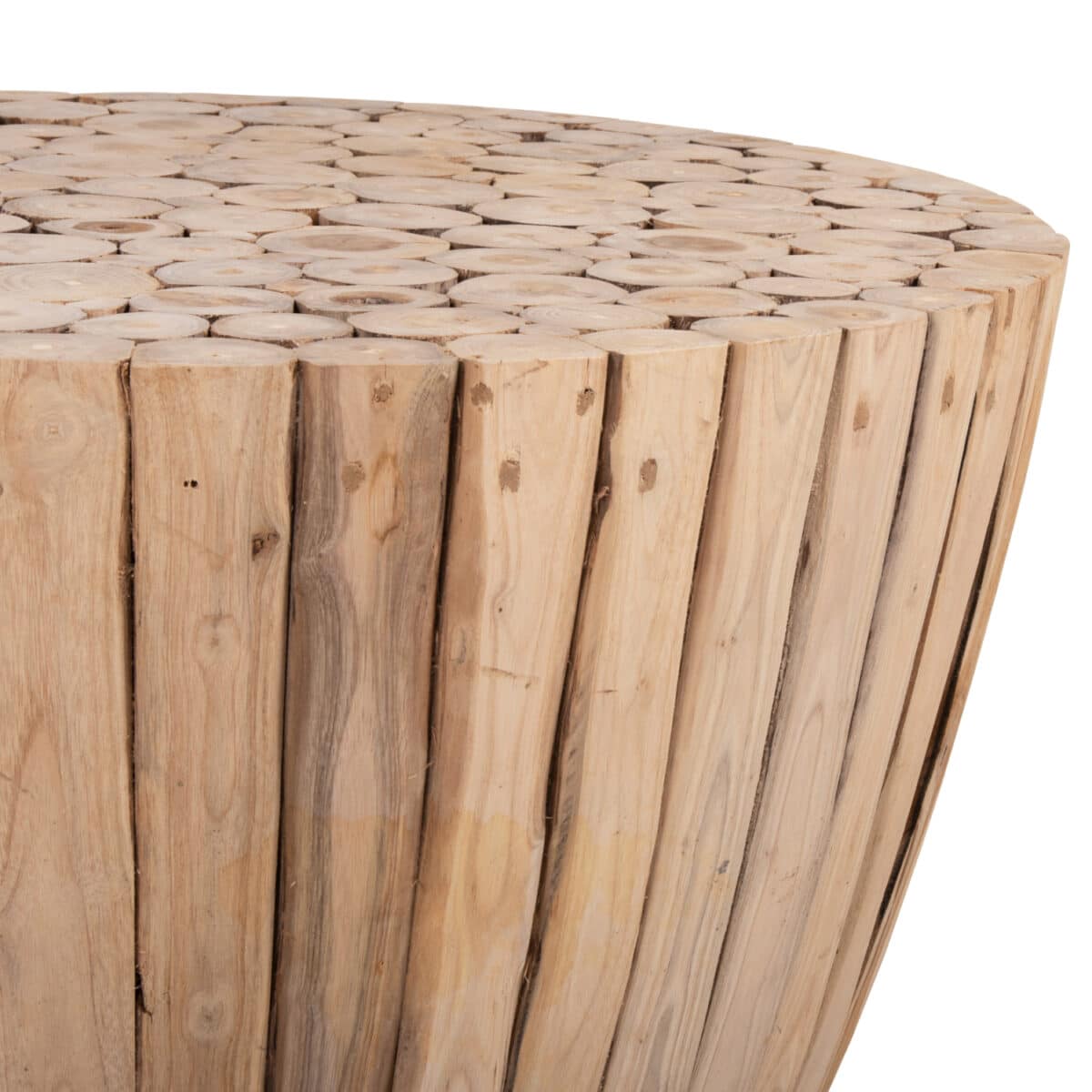 trapezi-salonioy-fb99804-xylo-teak-se-fy-3 ΤΡΑΠΕΖΙ ΣΑΛΟΝΙΟΥ HM9804 ΞΥΛΟ ΤΕΑΚ ΣΕ ΦΥΣΙΚΟ Φ80x46Yεκ. - Image 4