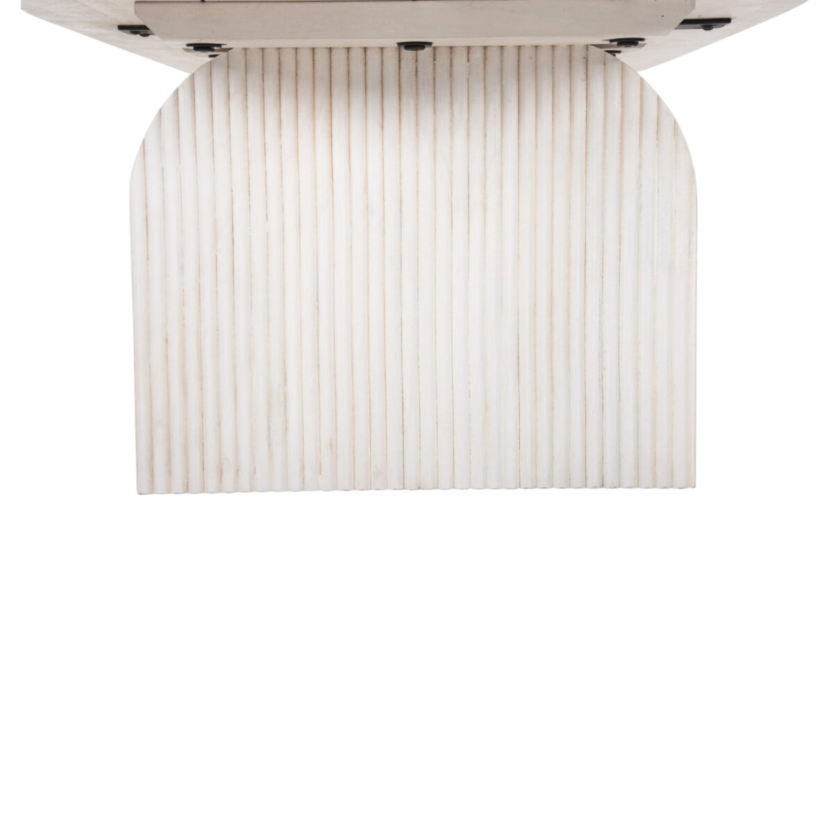 ΤΡΑΠΕΖΙ ΣΑΛΟΝΙΟΥ ΟΒΑΛ HONKY HM9691 ΜΑΣΙΦ ΞΥΛΟ MANGO ΣΕ ΛΕΥΚΟ 120x60x40Yεκ. - Image 6