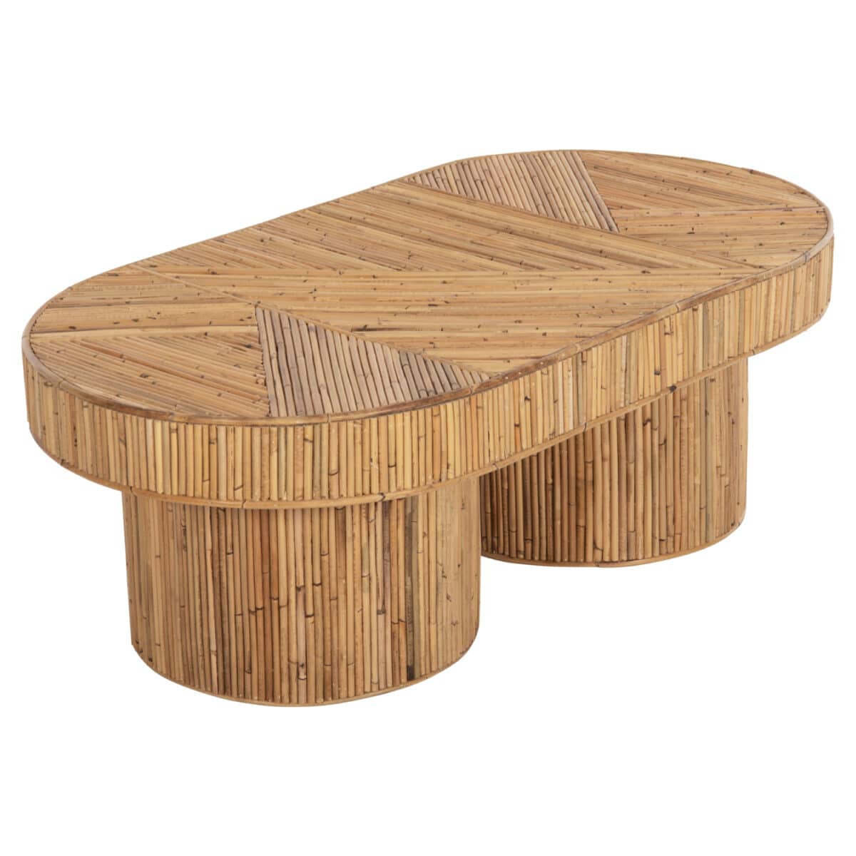 ΤΡΑΠΕΖΙ ΣΑΛΟΝΙΟΥ GATSBY ΟΒΑΛ TOP HM9870 RATTAN ΧΡΩΜΑ ΦΥΣΙΚΟ 110x59x39Υεκ. - Image 4