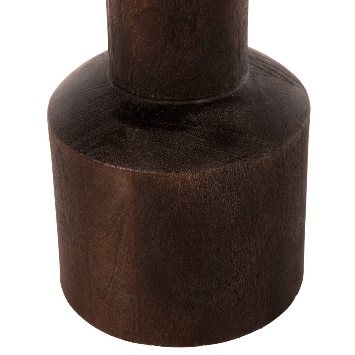 ΤΡΑΠΕΖΙ ΣΑΛΟΝΙΟΥ ΣΤΡΟΓΓΥΛΟ CRAMM HM9700 ΜΑΣΙΦ MANGO ΣΚΟΥΡΟ ΚΑΦΕ Φ45x47Υεκ. - Image 8