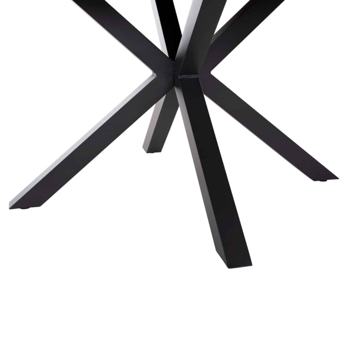 ΤΡΑΠΕΖΙ ΣΤΡΟΓΓΥΛΟ ΕΞ.ΧΩΡΟΥ MORIL HM6041.01 ΑΛΟΥΜΙΝΙΟ ΑΝΘΡΑΚΙ-POLYWOOD ΦΥΣΙΚΟ Φ120εκ. - Image 8