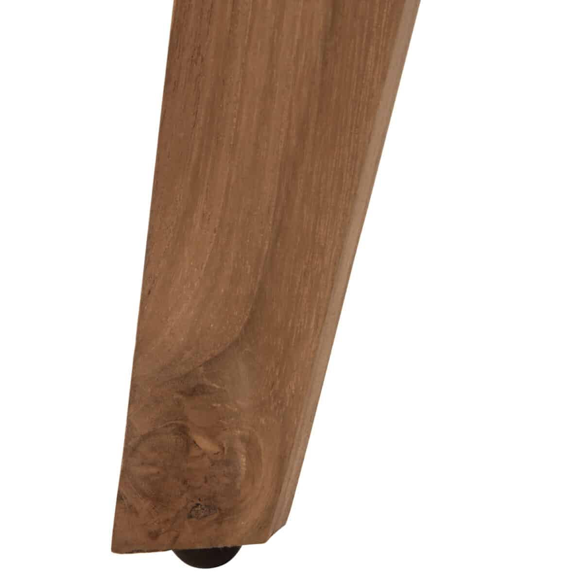 ΤΡΑΠΕΖΙ ΤΕΤΡΑΓΩΝΟ LEO HM9860.11 ΜΑΣΙΦ ΞΥΛΟ ΤΕΑΚ 60x60x75Υεκ. - Image 8