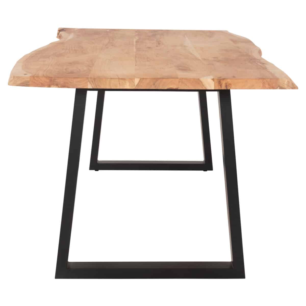 ΤΡΑΠΕΖΙ ΤΡΑΠΕΖΑΡΙΑΣ MONTANA HM8337.21 ΠΑΧΟΣ 4εκ. ΜΑΣΙΦ ΞΥΛΟ ΑΚΑΚΙΑΣ 200x93x74Υεκ. - Image 4