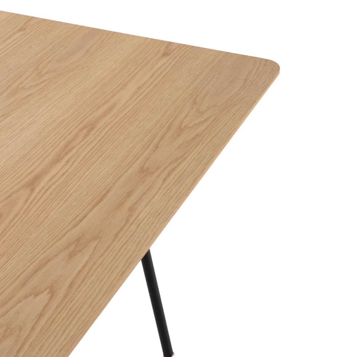 trapezi-trapezarias-fb9961401-mdf-me-kap-6 ΤΡΑΠΕΖΙ ΤΡΑΠΕΖΑΡΙΑΣ TRENK HM9614.01 MDF ΜΕ ΚΑΠΛΑΜΑ ΔΡΥΟΣ ΦΥΣΙΚΟ-ΜΑΥΡΟ ΜΕΤΑΛΛΟ 120x120x75Υεκ. - Image 7