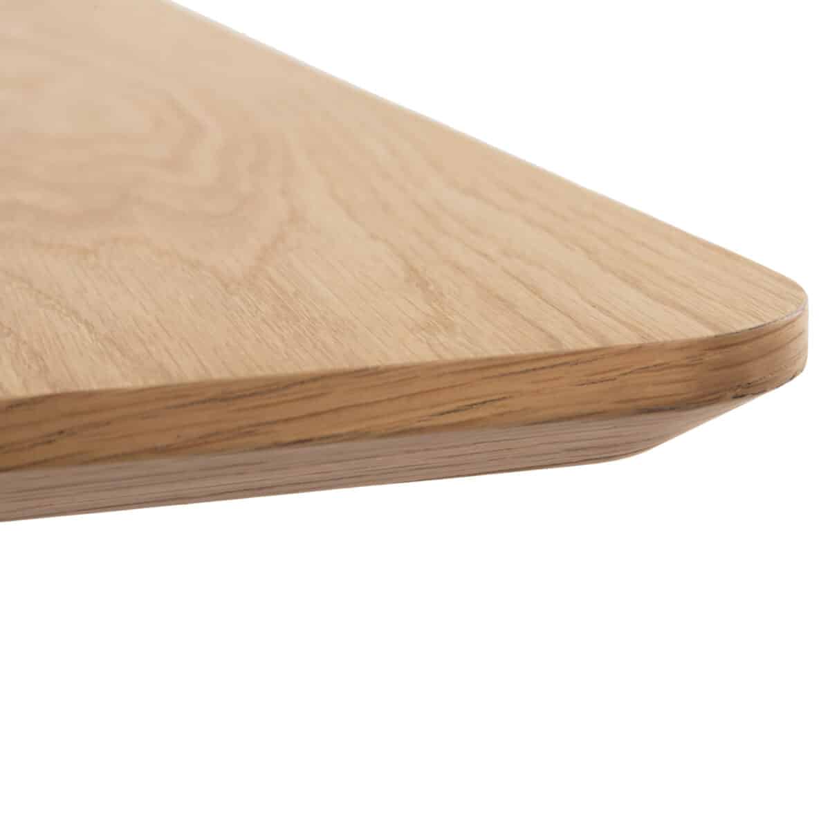 trapezi-trapezarias-fb9961401-mdf-me-kap-7 ΤΡΑΠΕΖΙ ΤΡΑΠΕΖΑΡΙΑΣ TRENK HM9614.01 MDF ΜΕ ΚΑΠΛΑΜΑ ΔΡΥΟΣ ΦΥΣΙΚΟ-ΜΑΥΡΟ ΜΕΤΑΛΛΟ 120x120x75Υεκ. - Image 8