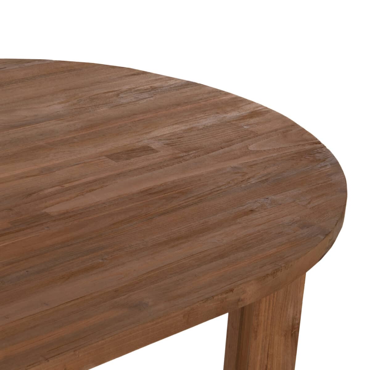 ΤΡΑΠΕΖΙ ΤΡΑΠΕΖΑΡΙΑΣ KUTAI HM9639 ΜΑΣΙΦ ΑΝΑΚΥΚΛΩΜΕΝΟ ΞΥΛΟ ΤΕΑΚ ΦΥΣΙΚΟ 220x100x75Υ εκ. - Image 7