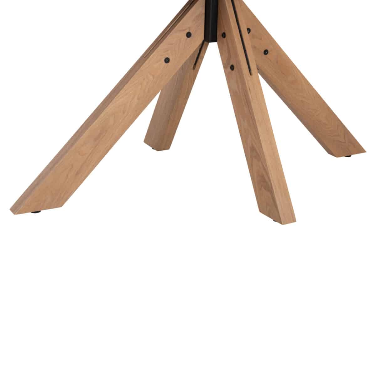 trapezi-trapezarias-fb99853-mdf-me-kapla-6 ΤΡΑΠΕΖΙ PAOLO HM9853 MDF ΜΕ ΚΑΠΛΑΜΑ ΦΡΑΞΙΝΟΥ-ΠΟΔΙΑ RUBBERWOOD-ΦΥΣΙΚΟ 180x90x75Yεκ - Image 7