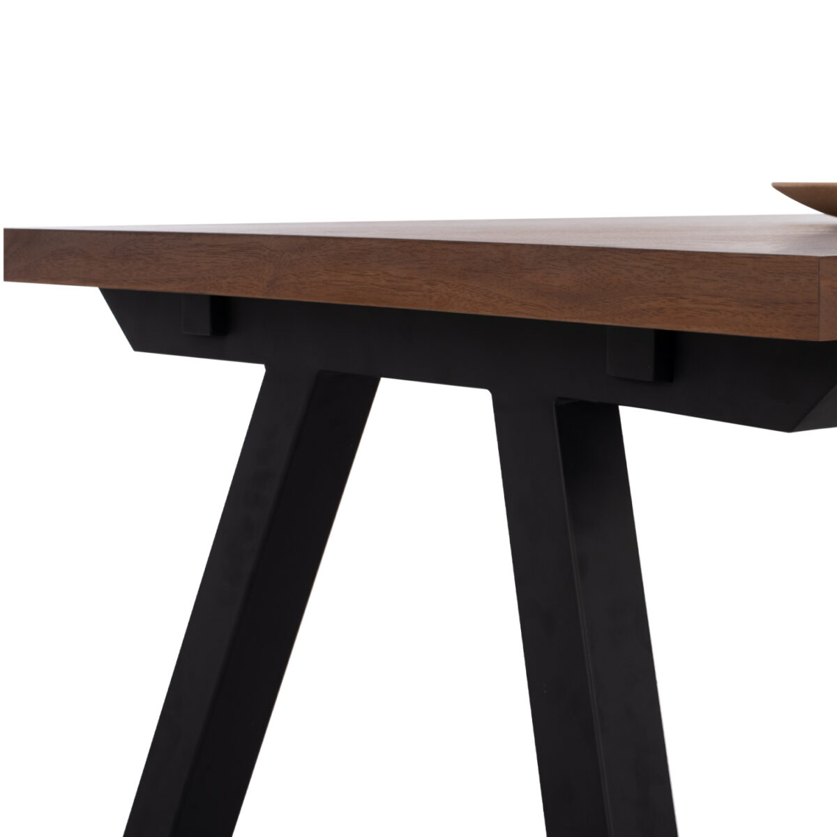 ΤΡΑΠΕΖΙ ΤΡΑΠΕΖΑΡΙΑΣ ARTI HM9305.02 ΚΑΠΛΑΜΑΣ ΚΑΡΥΔΙΑΣ ΡΟΥΣΤΙΚ ΣΤΥΛ 180x90x75 εκ. - Image 8