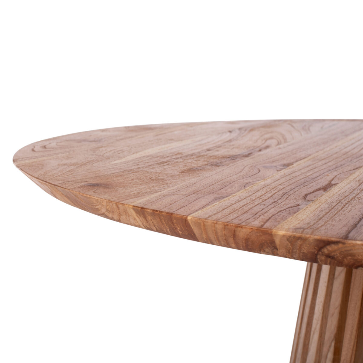 trapezi-trapezarias-masif-xylo-mindi-fys-4 ΤΡΑΠΕΖΙ ΤΡΑΠΕΖΑΡΙΑΣ FRANTZ HM9388.01 ΜΑΣΙΦ ΞΥΛΟ MINDI ΦΥΣΙΚΟ Φ120X78Υ - Image 5