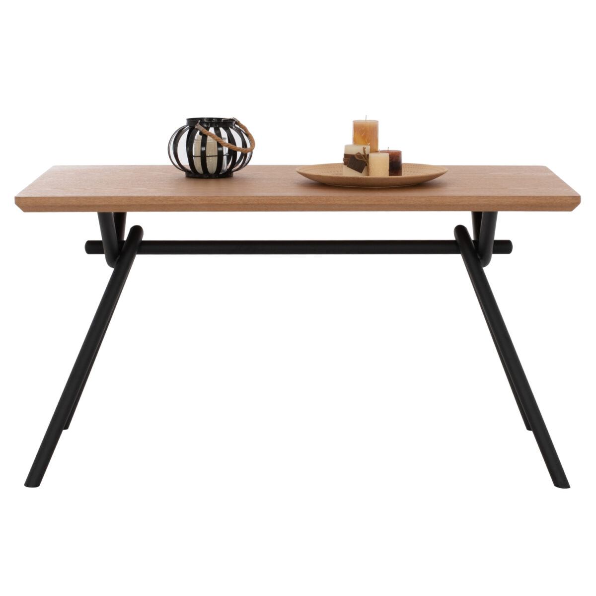 trapezi-trapezarias-me-kaplama-dryos-se-2 ΤΡΑΠΕΖΙ ΤΡΑΠΕΖΑΡΙΑΣ MANDY HM9302.01 ΜΕ ΚΑΠΛΑΜΑ ΔΡΥΟΣ ΣΕ ΣΤΥΛ ΡΟΥΣΤΙΚ 140x80x75Υ εκ. - Image 3