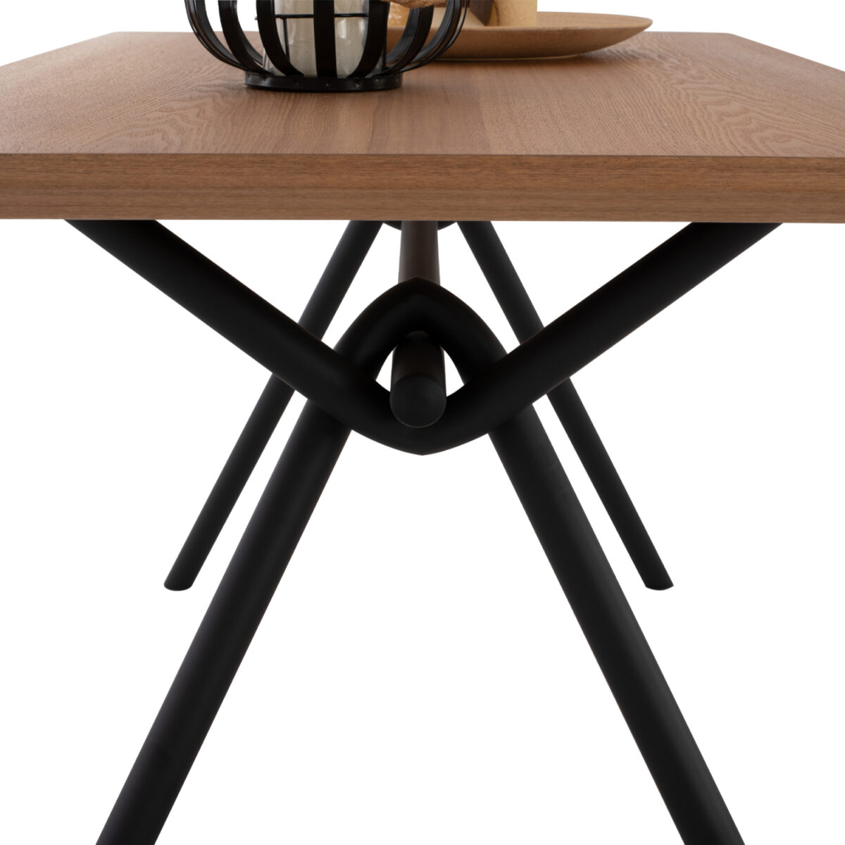 trapezi-trapezarias-me-kaplama-dryos-se-4 ΤΡΑΠΕΖΙ ΤΡΑΠΕΖΑΡΙΑΣ MANDY HM9302.01 ΜΕ ΚΑΠΛΑΜΑ ΔΡΥΟΣ ΣΕ ΣΤΥΛ ΡΟΥΣΤΙΚ 140x80x75Υ εκ. - Image 5