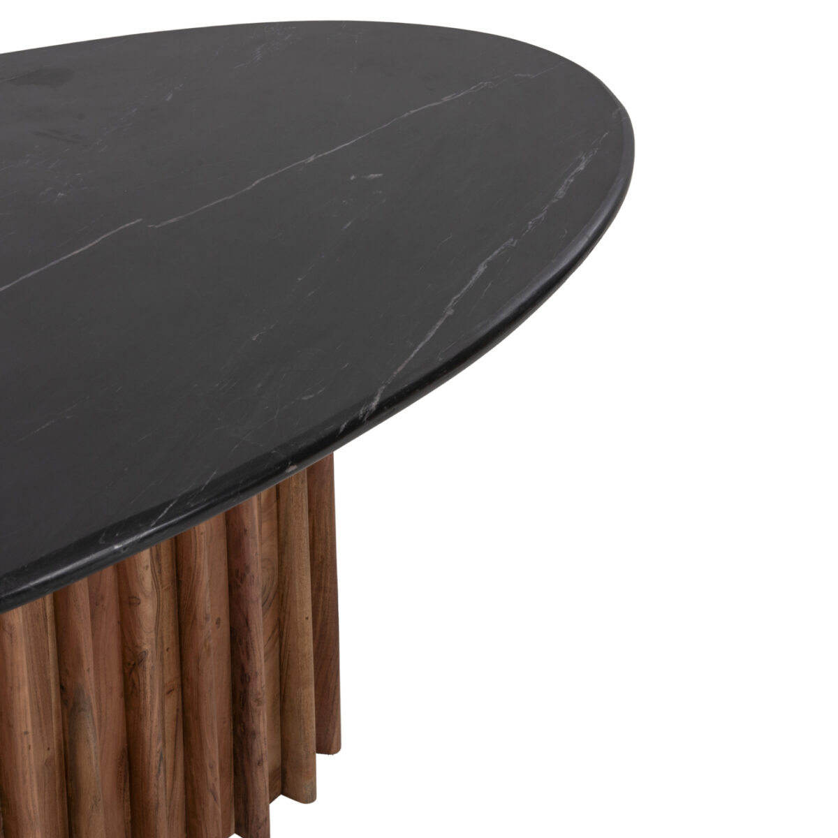 trapezi-trapezarias-obal-fb99689-masif-a-3 ΤΡΑΠΕΖΙ ΤΡΑΠΕΖΑΡΙΑΣ ΟΒΑΛ DRAXX HM9689 ΜΑΣΙΦ ΑΚΑΚΙΑ-ΜΑΥΡΟ ΜΑΡΜΑΡΟ 200x100x76Υεκ. - Image 4