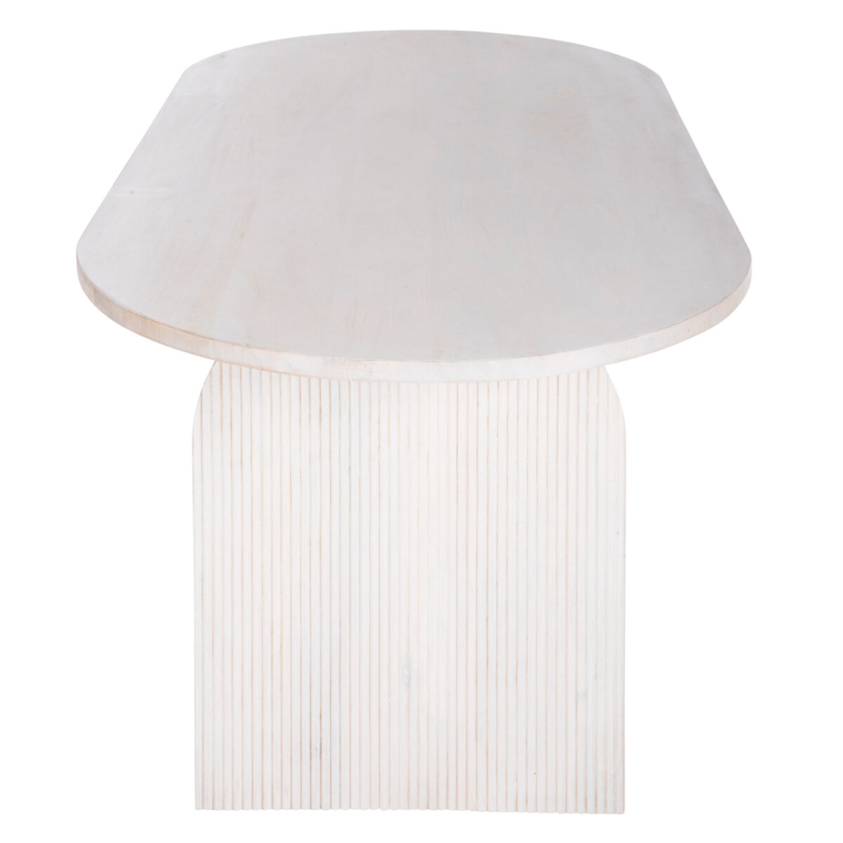 trapezi-trapezarias-obal-fb99690-masif-x-5 ΤΡΑΠΕΖΙ ΤΡΑΠΕΖΑΡΙΑΣ ΟΒΑΛ ΗΟΝΚΥ HM9690 ΜΑΣΙΦ ΞΥΛΟ MANGO ΣΕ ΛΕΥΚΟ 180,5x90,5x76Υεκ. - Image 6