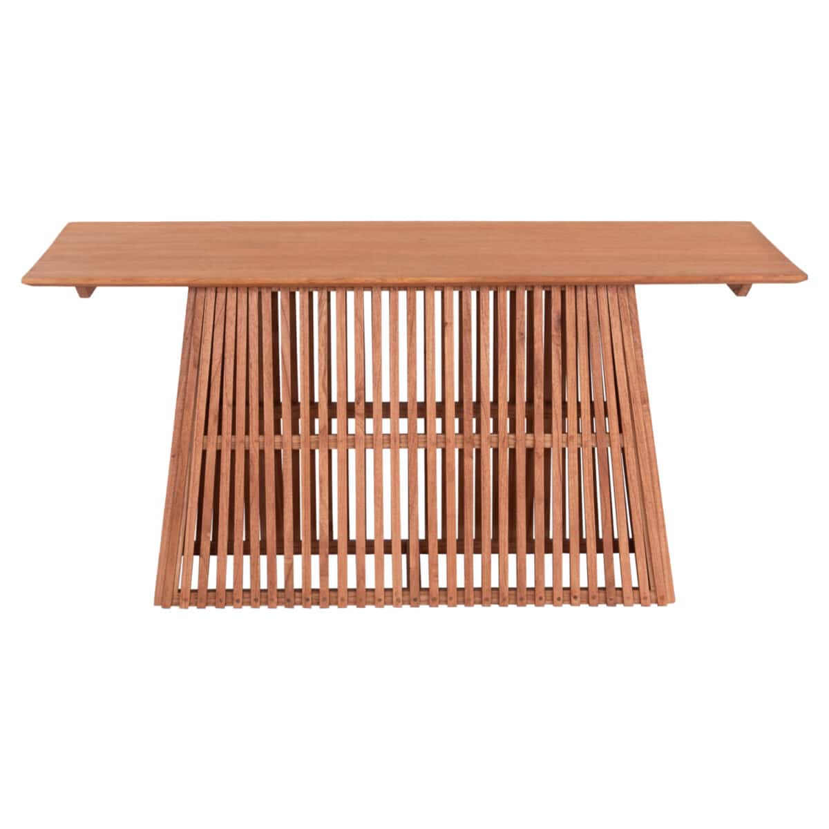 ΤΡΑΠΕΖΙ ΤΡΑΠΕΖΑΡΙΑΣ ΟΡΘΟΓΩΝΙΟ FRANTZ HM9916 ΜΑΣΙΦ MINDI ΞΥΛΟ 160x79,5x76,5Yεκ. - Image 3