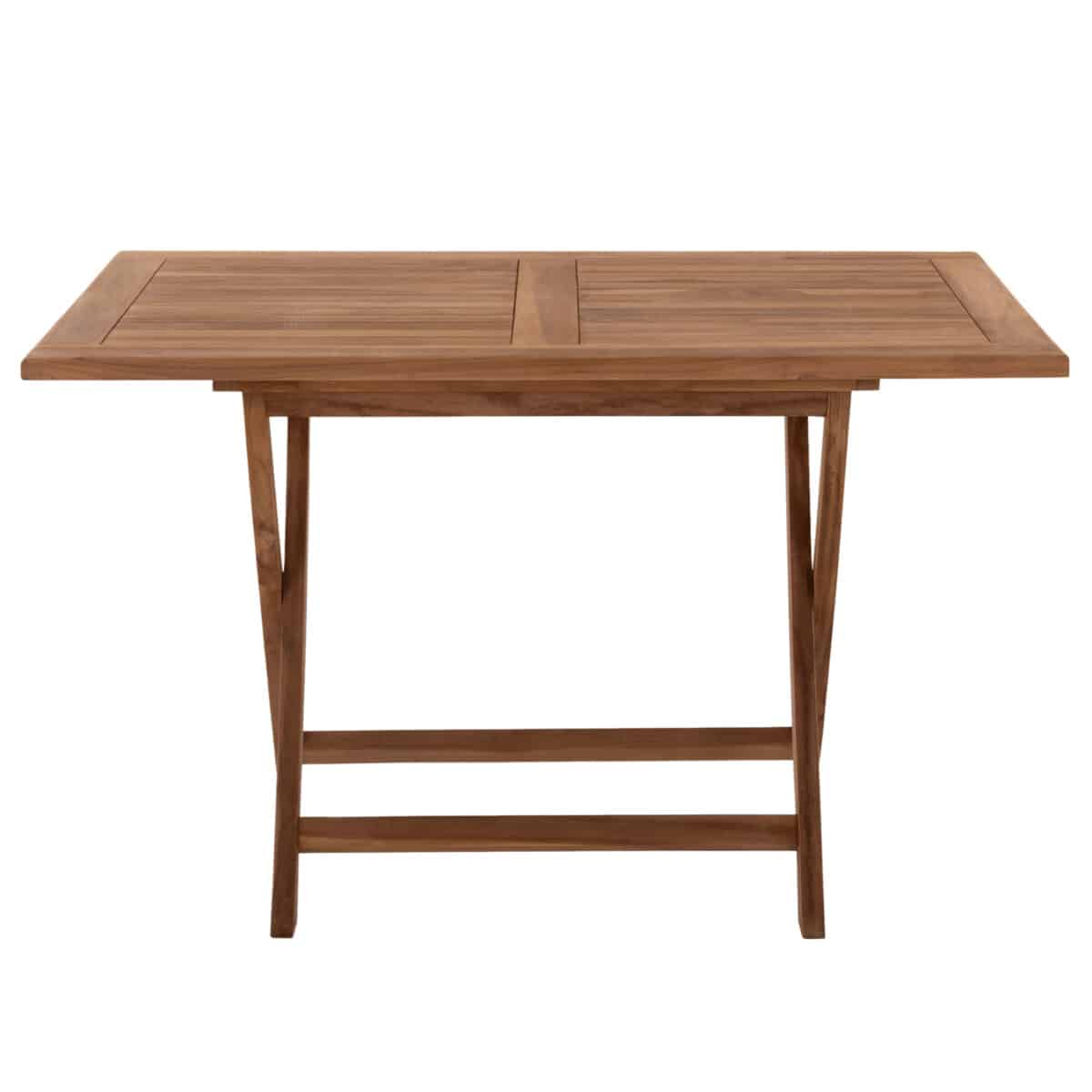 ΤΡΑΠΕΖΙ ΤΡΑΠΕΖΑΡΙΑΣ KENDALL ΠΤΥΣΣΟΜΕΝΟ HM9542 TEAK ΣΕ ΦΥΣΙΚΟ ΧΡΩΜΑ 120x80x75Yεκ. - Image 3