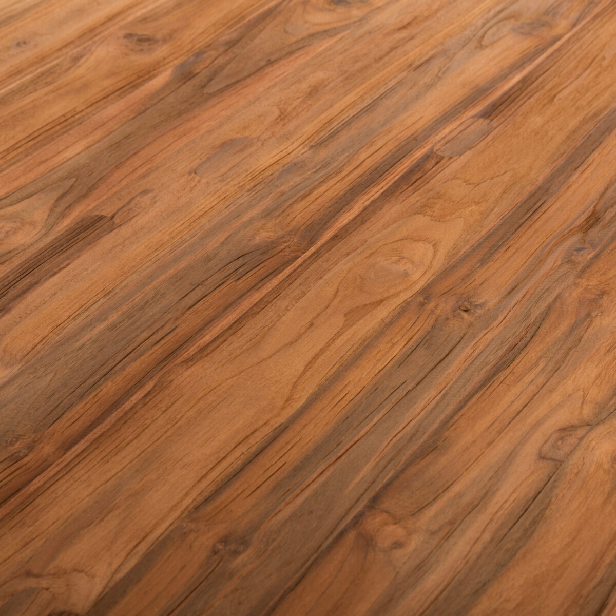 ΤΡΑΠΕΖΙ ΤΡΑΠΕΖΑΡΙΑΣ ΣΤΡΟΓΓΥΛΟ KATTE HM9559 ΞΥΛΟ ΤΕΑΚ-ΧΙΑΣΤΙ ΠΟΔΙΑ ΜΕ ΜΕΤΑΛΛΟ Φ150x78Υεκ. - Image 6