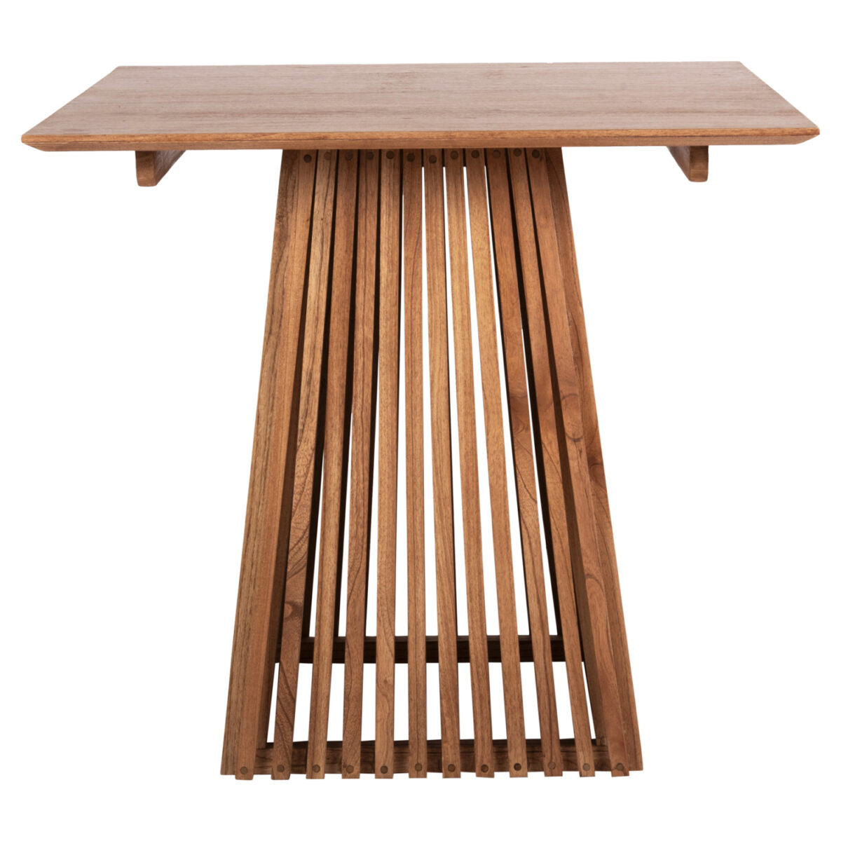 ΤΡΑΠΕΖΙ ΤΡΑΠΕΖΑΡΙΑΣ ΤΕΤΡΑΓΩΝΟ FRANTZ HM9458.11 ΜΑΣΙΦ MINDI ΞΥΛΟ 80x80x75Y εκ. - Image 3