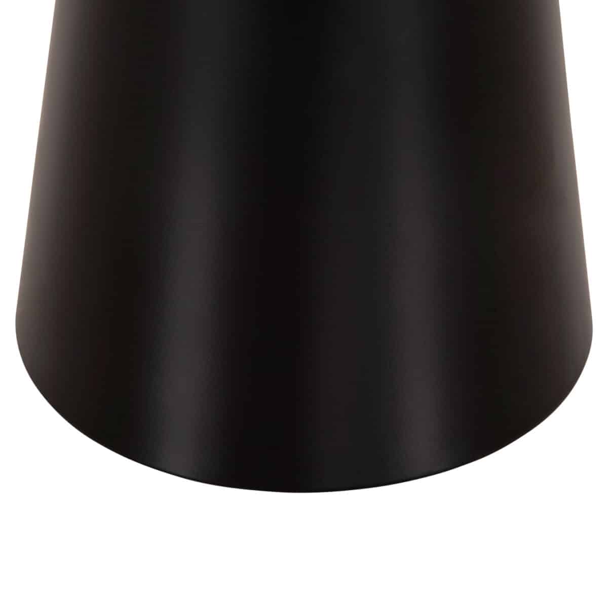 ΤΡΑΠΕΖΙA ΣΑΛΟΝΙΟΥ 2ΤΜΧ BENG HM9920 ΜΕΤΑΛΛΟ ΕΜΑΓΙΕ TOP-ΒΑΣΗ ΜΑΤ-ΜΑΥΡΟ Φ50 & Φ40 εκ. - Image 6