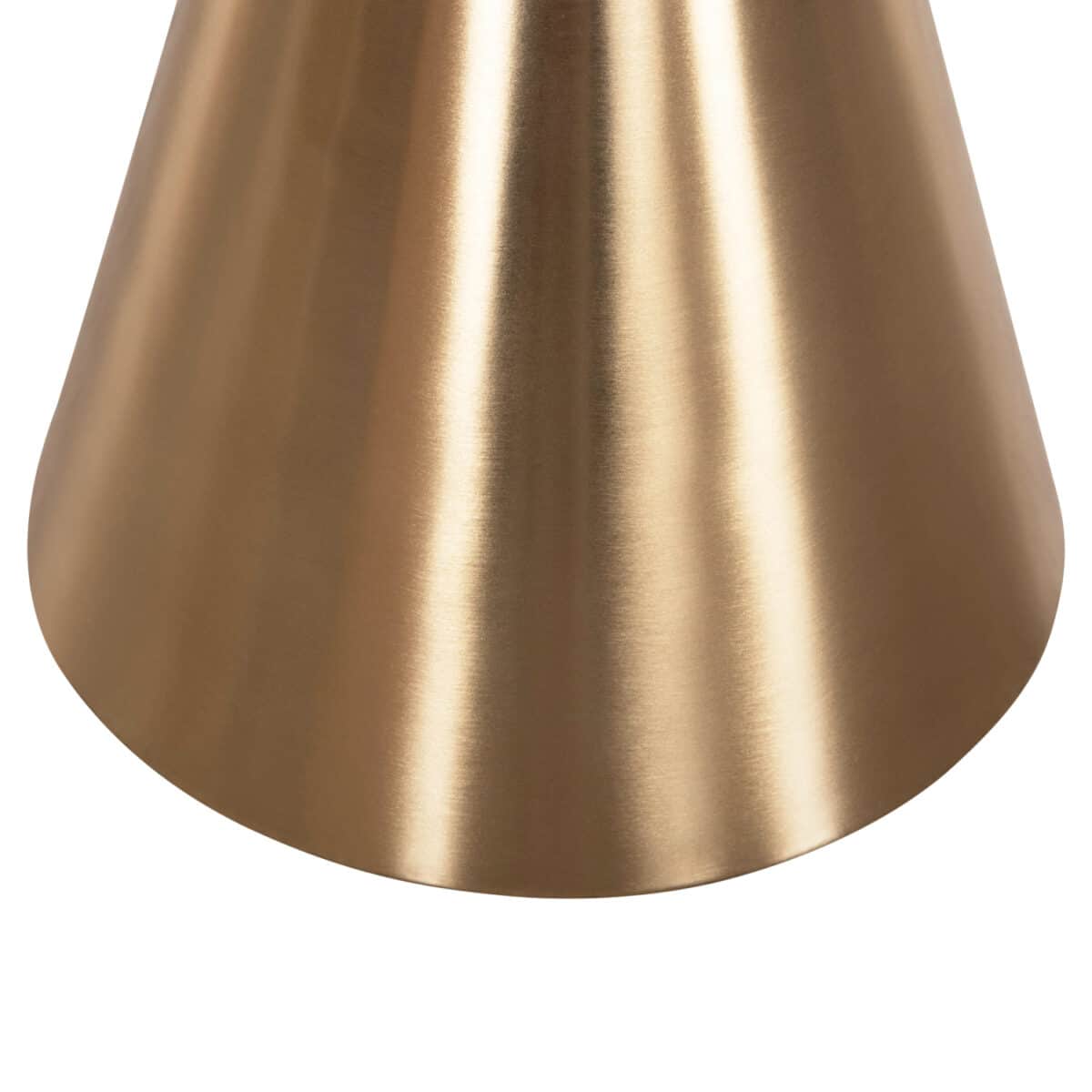 ΤΡΑΠΕΖΙA ΣΑΛΟΝΙΟΥ 2ΤΜΧ LORME HM9923 ΜΕΤΑΛΛΟ ΣΕ ΜΑΥΡΟ&ΧΡΥΣΟ Φ50 & Φ40 εκ. - Image 6