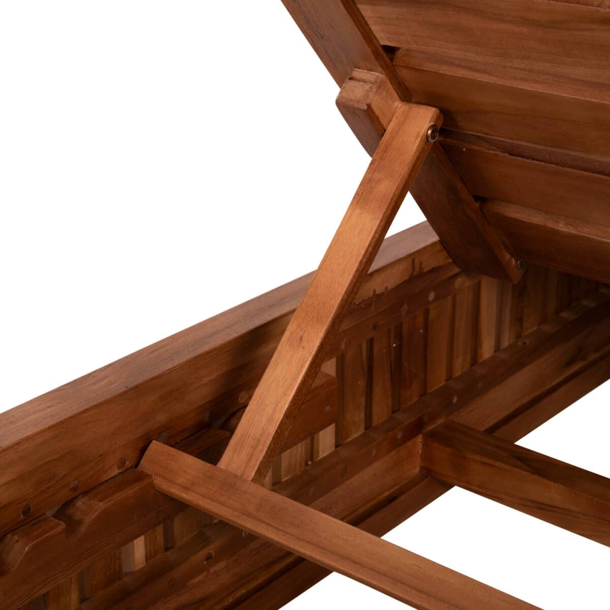 ΞΑΠΛΩΣΤΡΑ ΧΩΡΙΣ ΜΑΞΙΛΑΡΙΑ VERNON HM6331 ΞΥΛΟ ΤΕΑΚ ΣΕ ΦΥΣΙΚΟ 200x80x25Υεκ. - Image 7