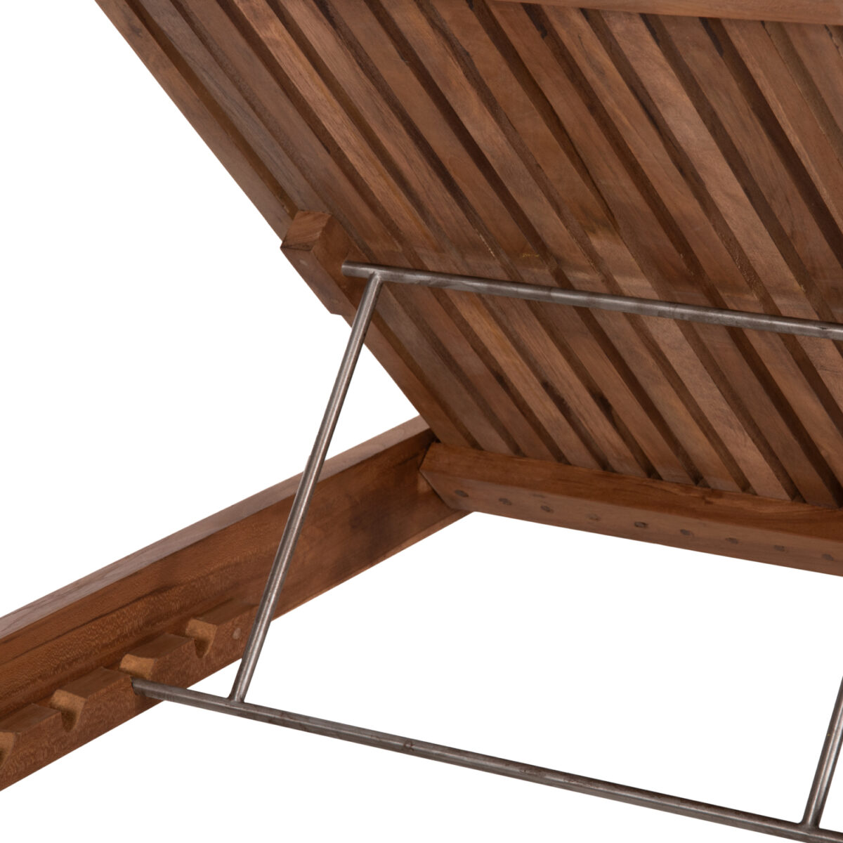 ΞΑΠΛΩΣΤΡΑ LAGERTHA HM5963.11 ΞΥΛΟ ΤΕΑΚ ΣΕ ΦΥΣΙΚΟ ΧΡΩΜΑ 200x65x102Υεκ. - Image 10