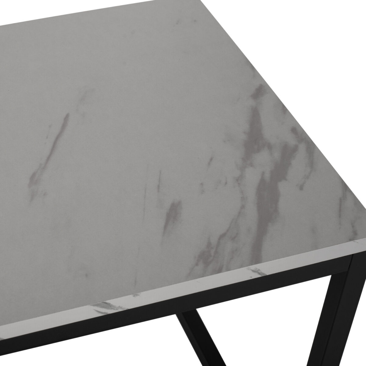 ΖΙΓΚΟΝ GRELAY 2 ΤΕΜ MDF ΟΨΗ ΜΑΡΜΑΡΟΥ & ΜΕΤΑΛΛΟ HM8762.12 45Χ45Χ50εκ. & 37Χ37Χ43 εκ. - Image 5