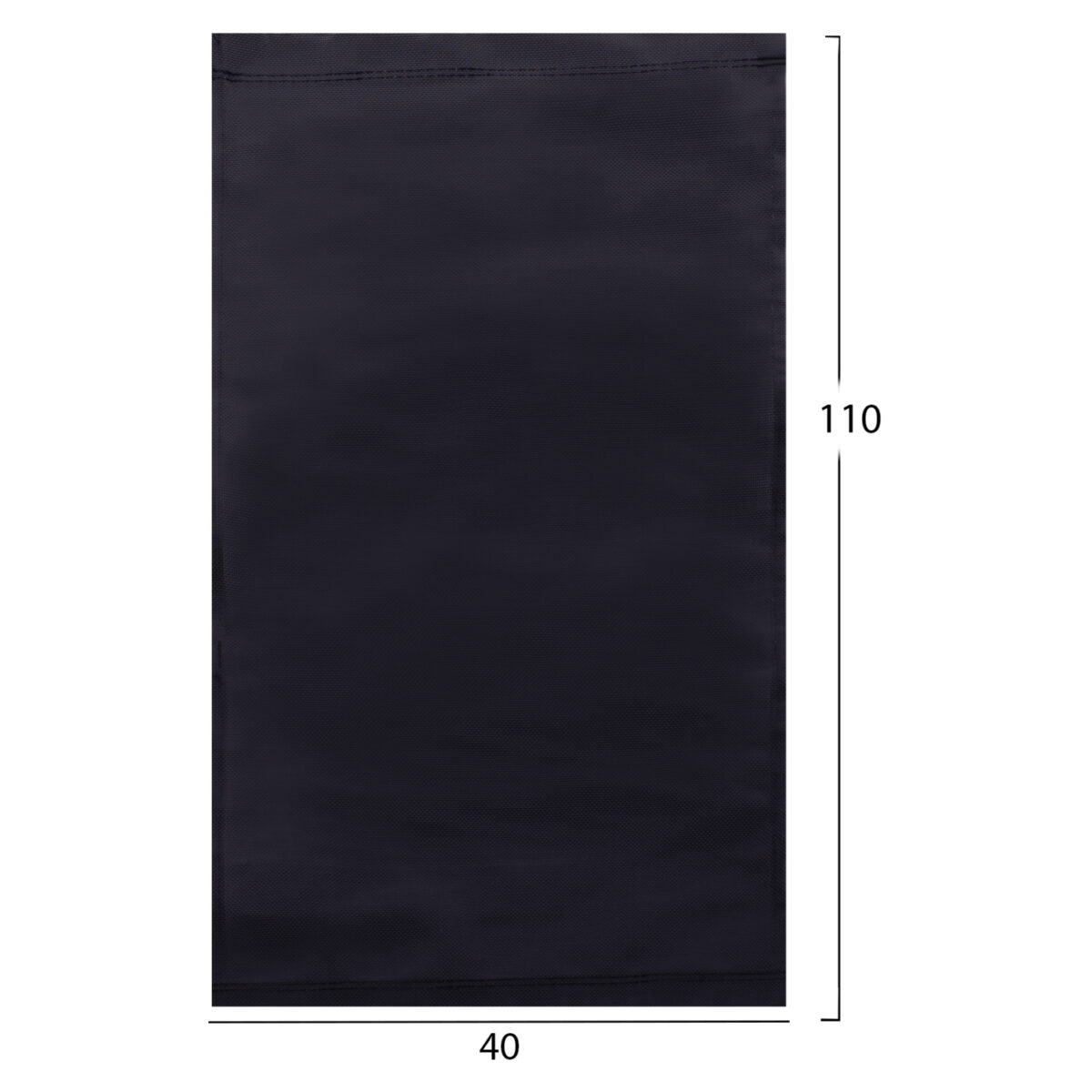 ΑΝΤΑΛΛΑΚΤΙΚΟ ΠΑΝΙ TEXTILENE 550gr/m2 2X1 ΜΑΥΡΟ ΓΙΑ ΣΕΖΛΟΝΓΚ ΛΗΜΝΟΣ HM5805.05Τ 110Χ40 - Image 2