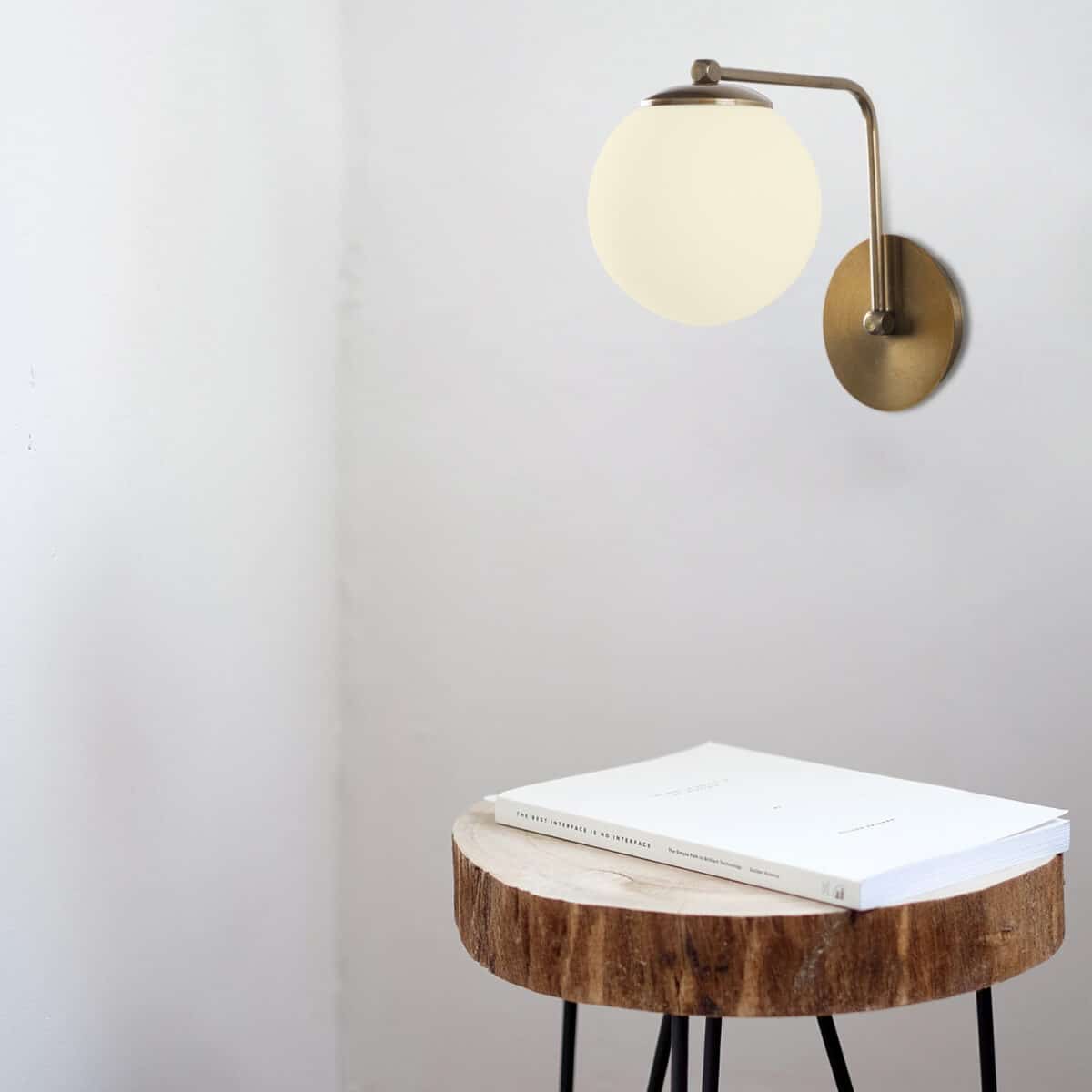 ΑΠΛΙΚΑ ΤΟΙΧΟΥ ΜΕΤΑΛΛΙΚΗ ΧΡΥΣΗ HM7301 15Χ26Χ22 εκ. - Image 4