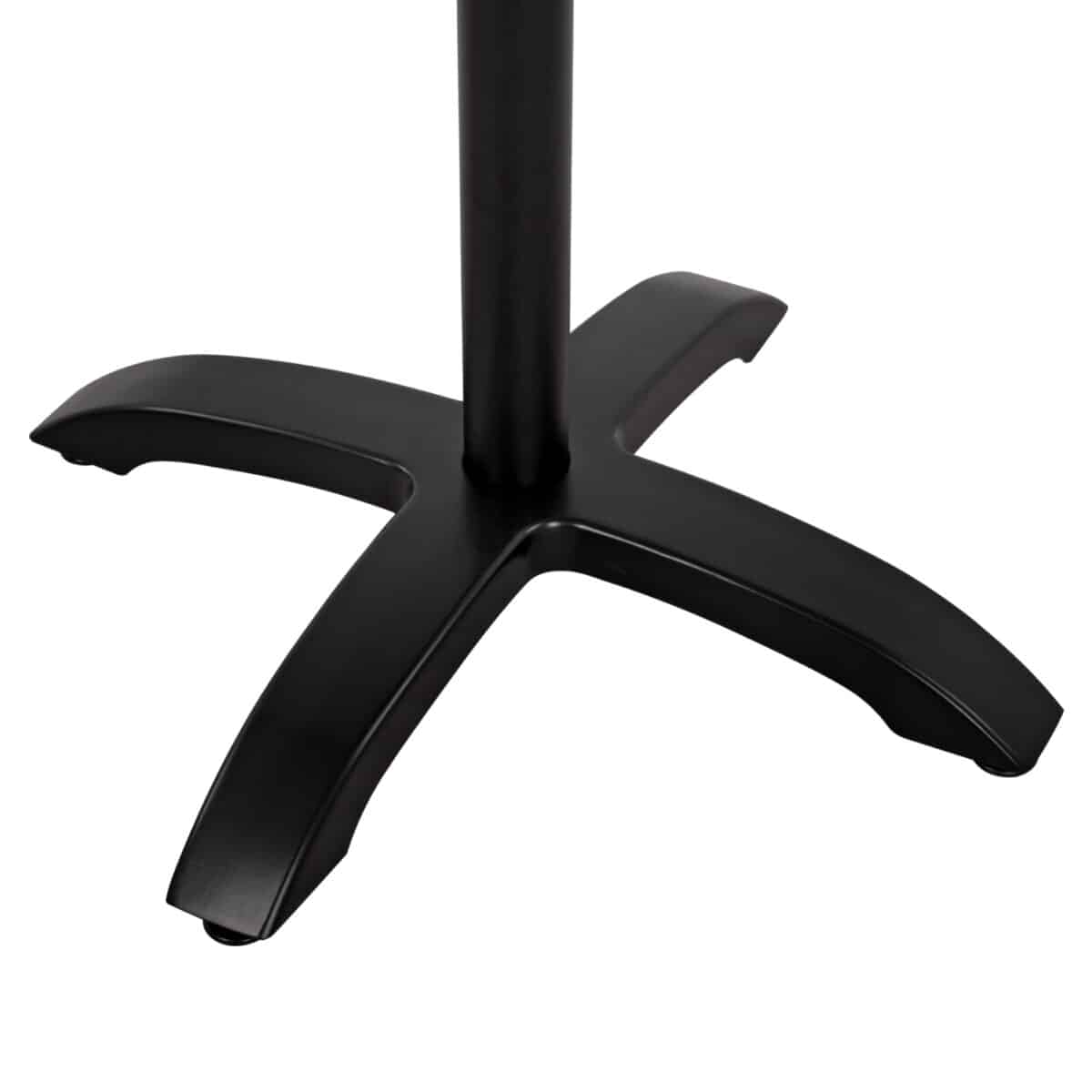 ΒΑΣΗ ΑΛΟΥΜΙΝΙΟΥ HM460.01 ΜΑΥΡΟ ΜΑΤ 66Χ66Χ72Υεκ. ΜΕ ΣΤΑΥΡΟ 48Χ48εκ. - Image 5