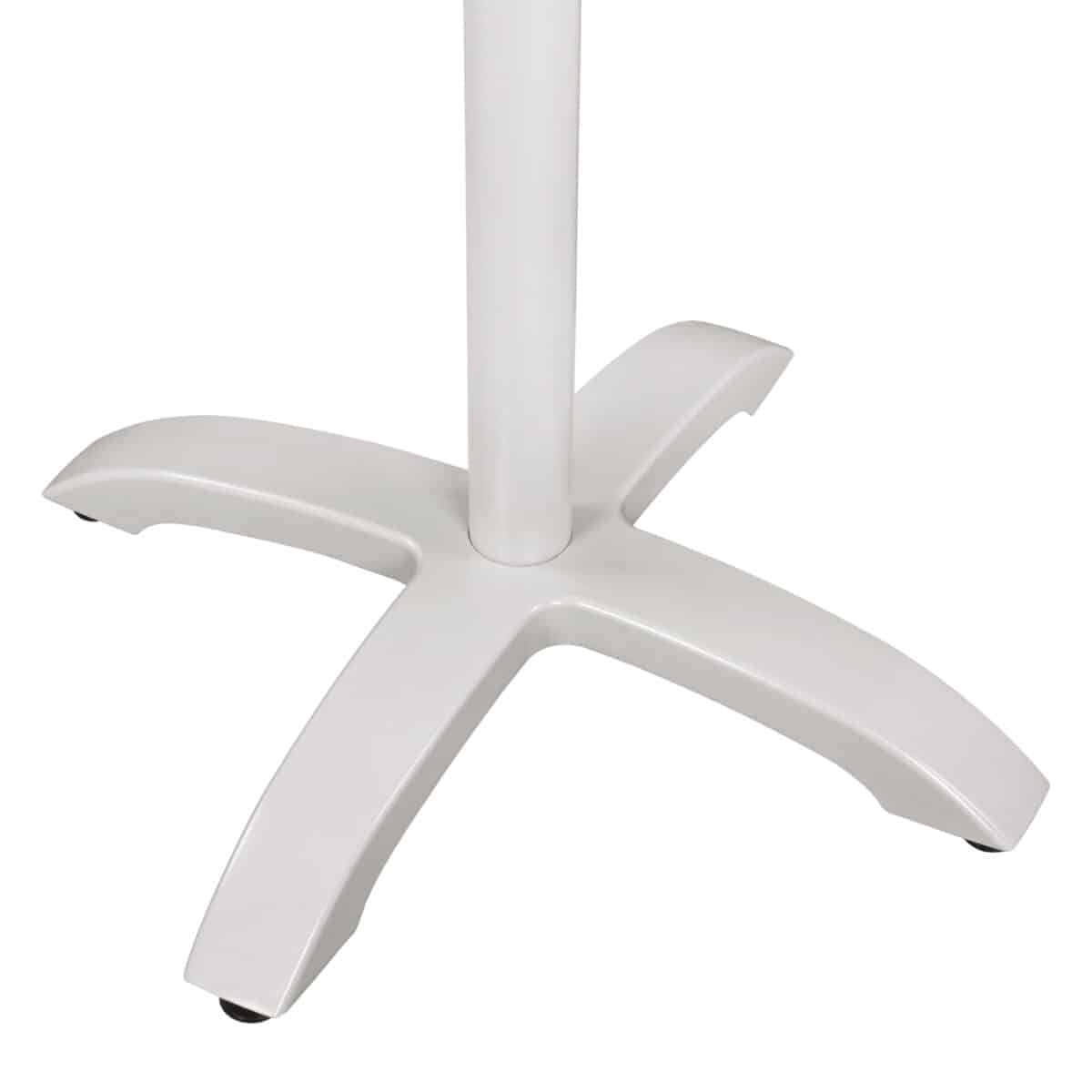 ΒΑΣΗ ΑΛΟΥΜΙΝΙΟΥ HM460.02 ΛΕΥΚΗ ΜΑΤ 66Χ66Χ72Υεκ. ΜΕ ΣΤΑΥΡΟ 48Χ48εκ. - Image 5