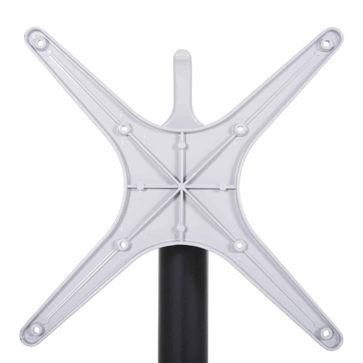 ΒΑΣΗ ΑΛΟΥΜΙΝΙΟΥ ΠΤΥΣΣΟΜΕΝΗ HM459.01 ΜΑΥΡΟ ΜΑΤ 69Χ69Χ73Υεκ. ΜΕ ΣΤΑΥΡΟ 48Χ48εκ. - Image 6