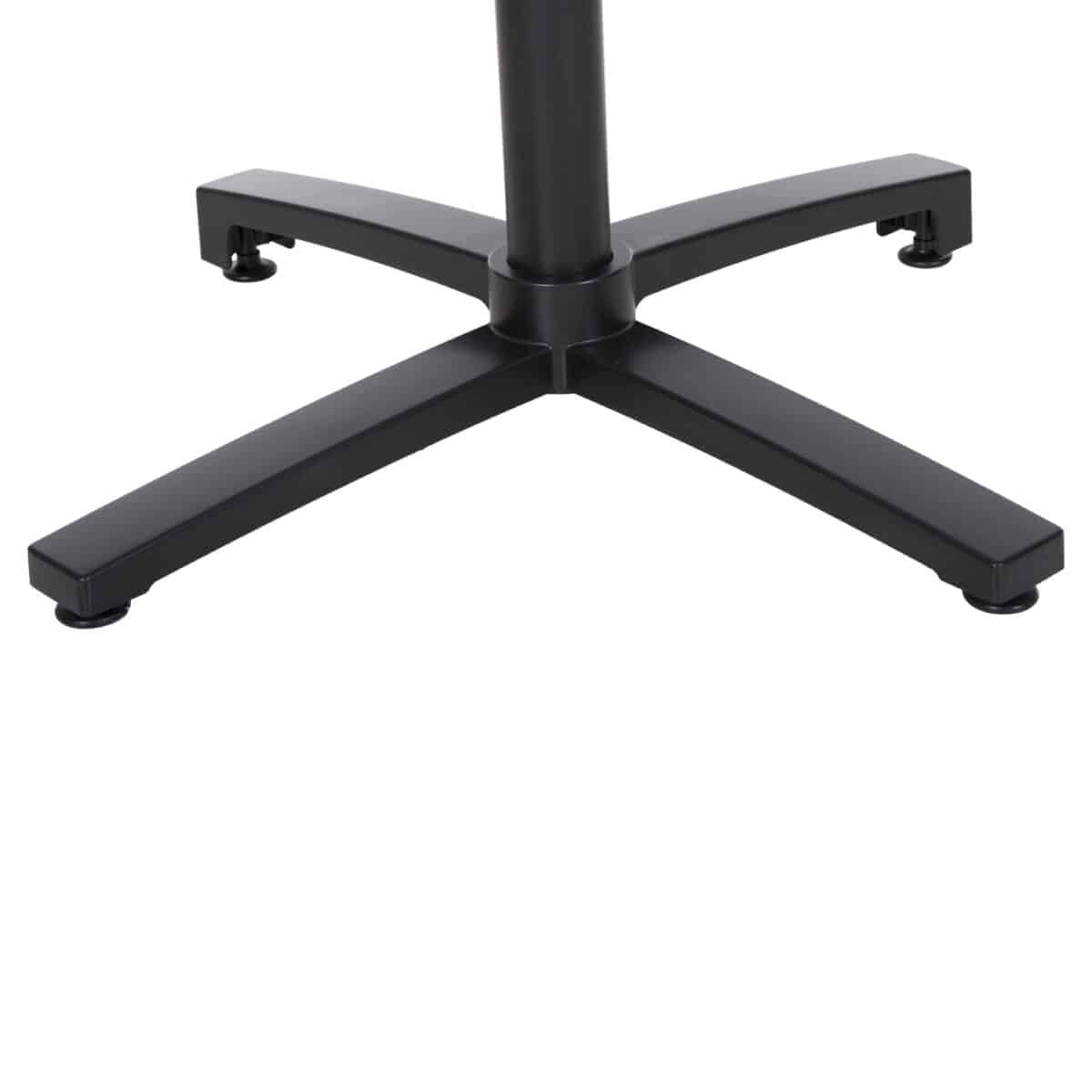 ΒΑΣΗ ΑΛΟΥΜΙΝΙΟΥ ΠΤΥΣΣΟΜΕΝΗ HM459.01 ΜΑΥΡΟ ΜΑΤ 69Χ69Χ73Υεκ. ΜΕ ΣΤΑΥΡΟ 48Χ48εκ. - Image 7