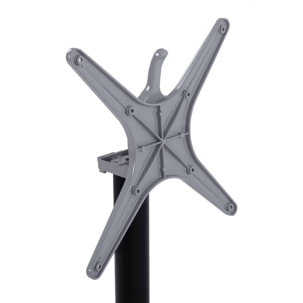 ΒΑΣΗ ΑΛΟΥΜΙΝΙΟΥ ΠΤΥΣΣΟΜΕΝΗ HM469.01 ΜΑΥΡΟ ΜΑΤ 66Χ66Χ72Υεκ. ΜΕ ΣΤΑΥΡΟ 48Χ48εκ. - Image 7