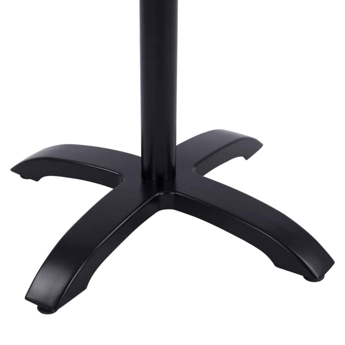 ΒΑΣΗ ΑΛΟΥΜΙΝΙΟΥ ΠΤΥΣΣΟΜΕΝΗ HM469.01 ΜΑΥΡΟ ΜΑΤ 66Χ66Χ72Υεκ. ΜΕ ΣΤΑΥΡΟ 48Χ48εκ. - Image 8