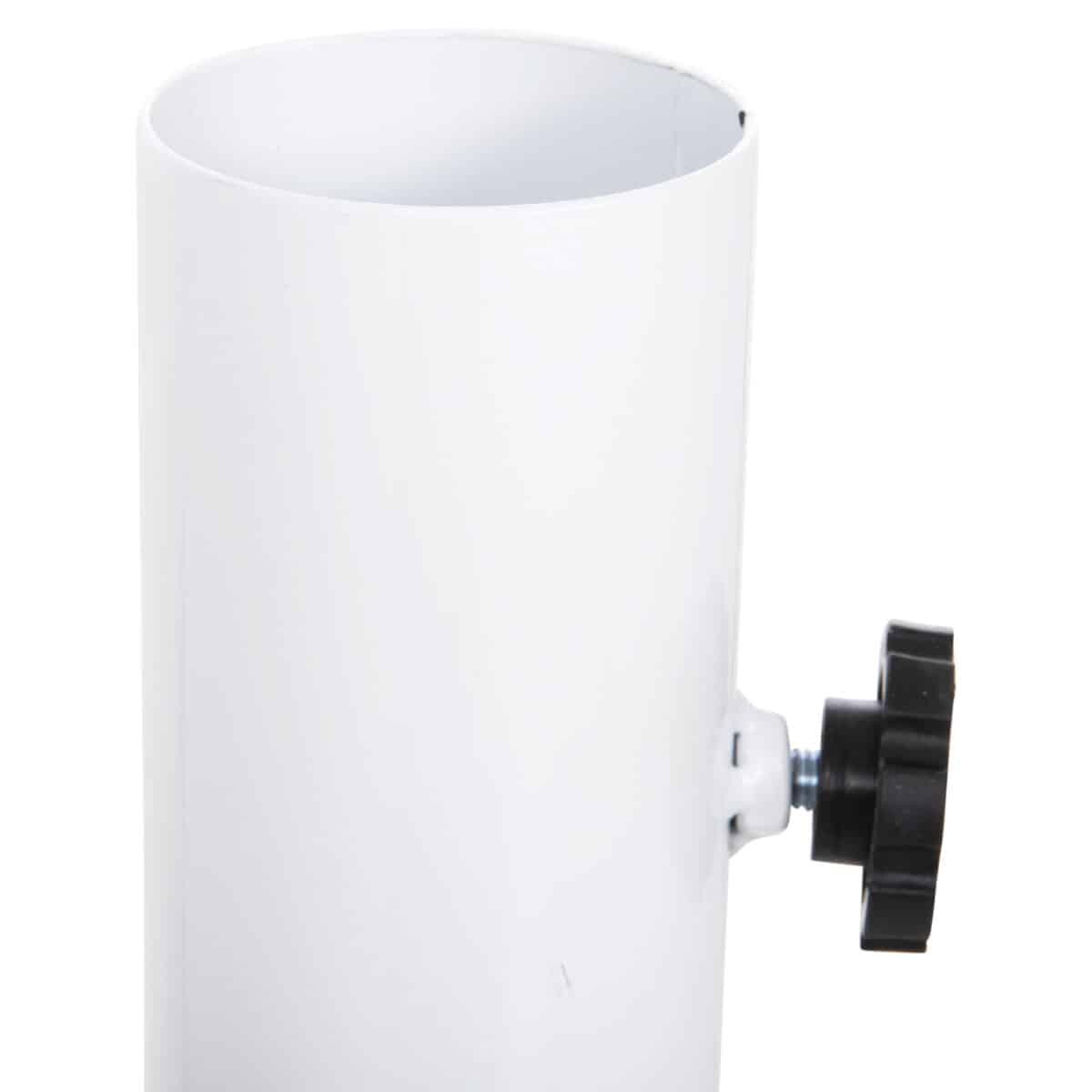 ΒΑΣΗ ΟΜΠΡΕΛΑΣ Φ60mm x 51Υεκ ΜΕΤΑΛΛΙΚΗ ΒΙΔΩΤΗ ΓΙΑ ΣΤΥΛΟ ΕΩΣ Φ60 HM6011 ΛΕΥΚΗ - Image 6