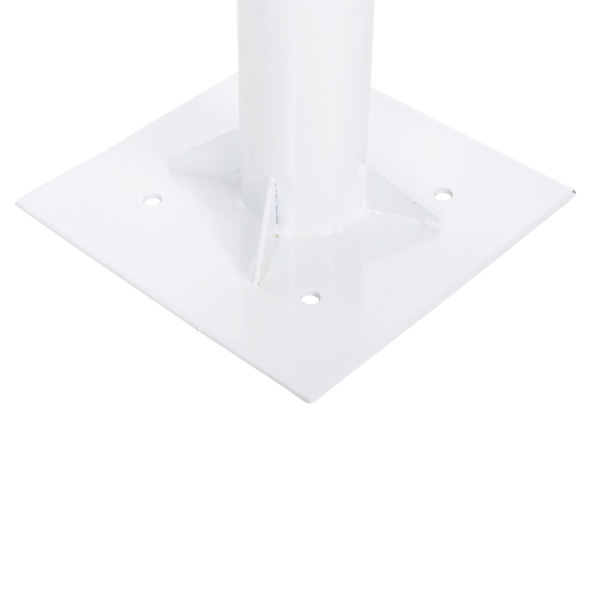 ΒΑΣΗ ΟΜΠΡΕΛΑΣ Φ60mm x 51Υεκ ΜΕΤΑΛΛΙΚΗ ΒΙΔΩΤΗ ΓΙΑ ΣΤΥΛΟ ΕΩΣ Φ60 HM6011 ΛΕΥΚΗ - Image 7