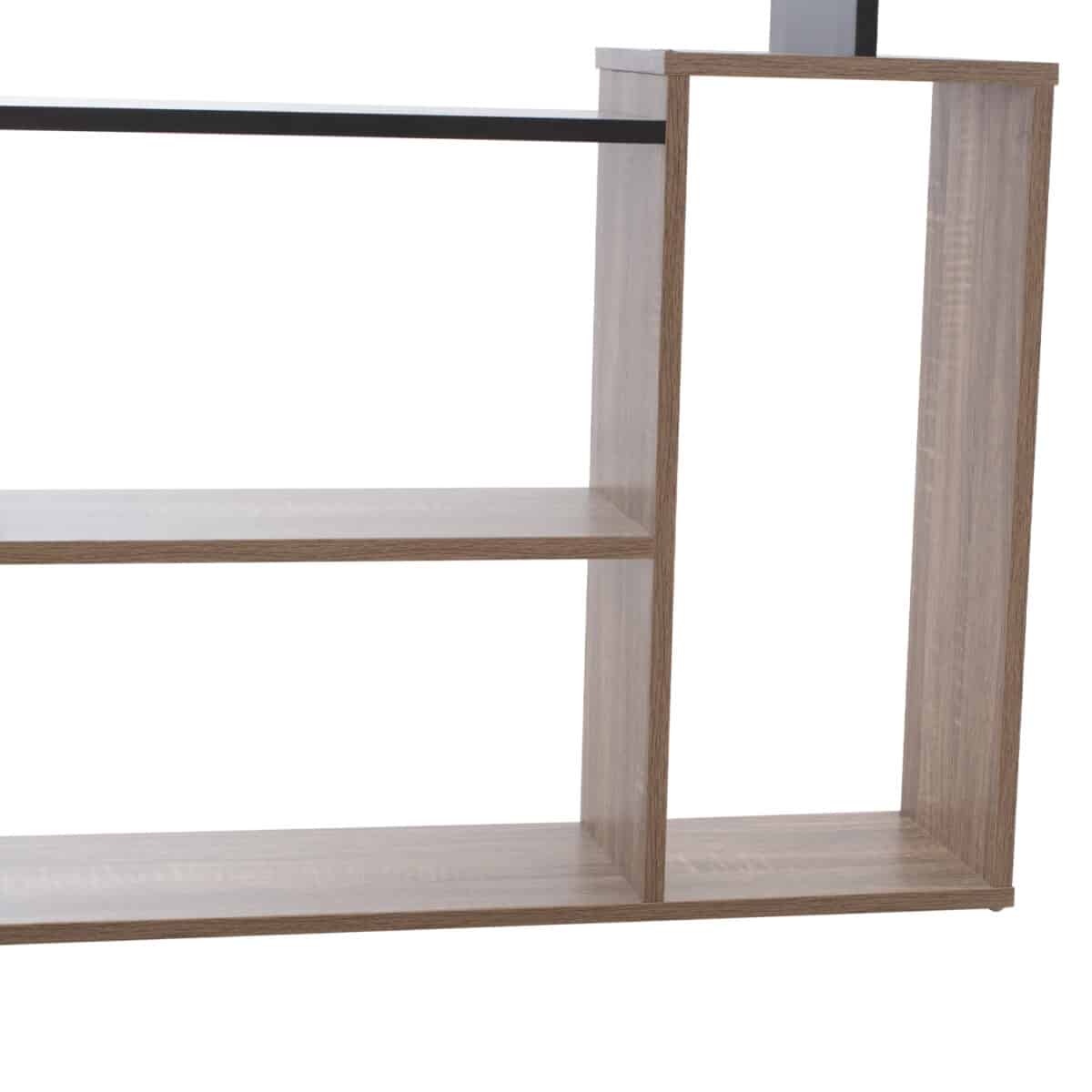 ΒΙΒΛΙΟΘΗΚΗ SHAY HM8768.02 85X22X140 ΓΚΡΙ - Image 6