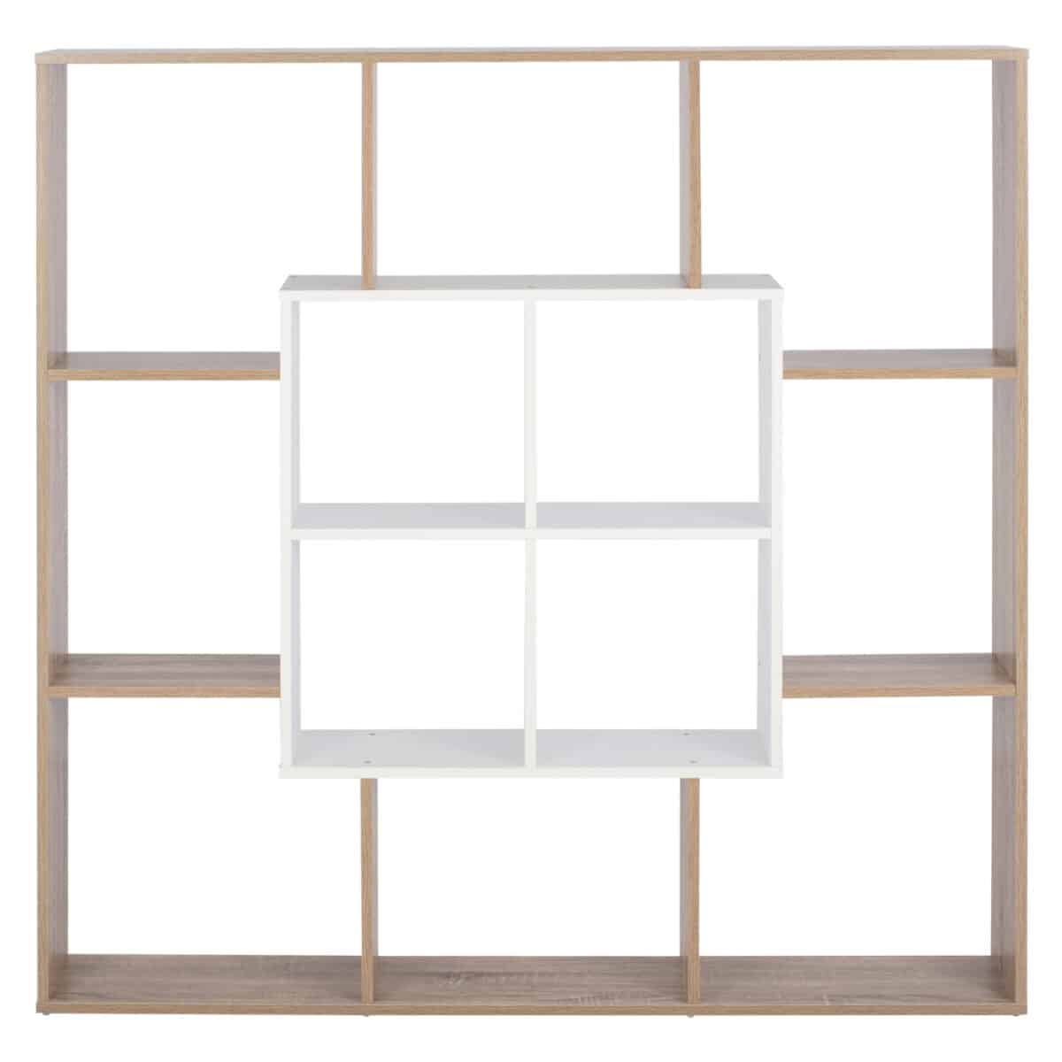 ΒΙΒΛΙΟΘΗΚΗ BRODY HM8771.01 136X22X136 ΛΕΥΚΟ - Image 3