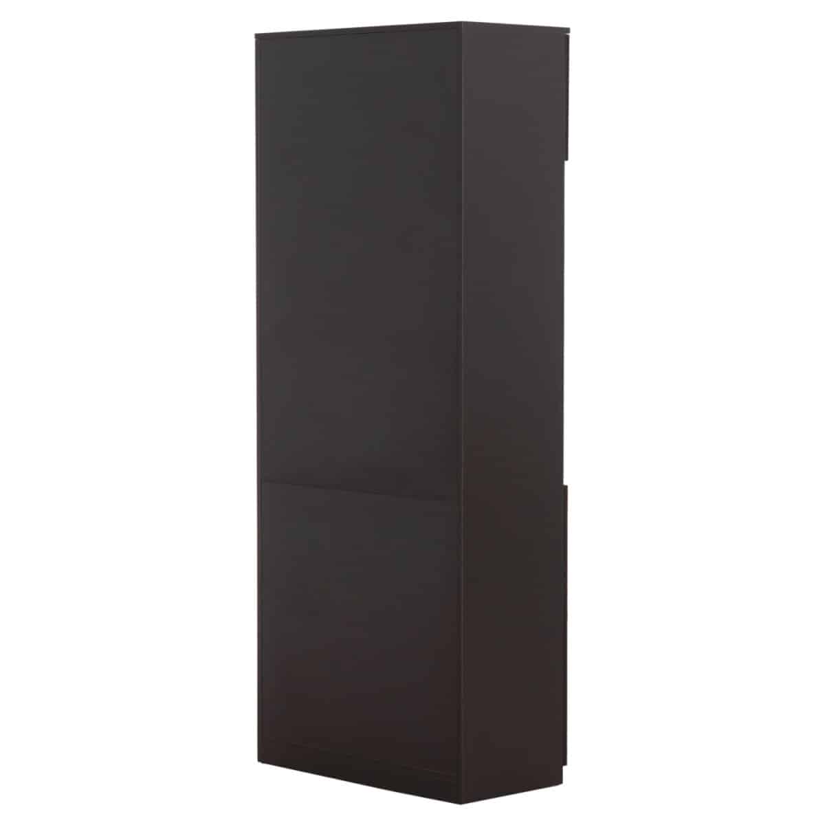 ΒΙΒΛΙΟΘΗΚΗ ΓΡΑΦΕΙΟΥ ΕΠΑΓΓΕΛΜΑΤΙΚΗ ROSEWOOD HM2089 ΜΕΛΑΜΙΝΗ ΓΚΡΙ-WENGE 80Χ40Χ200Υεκ. - Image 5