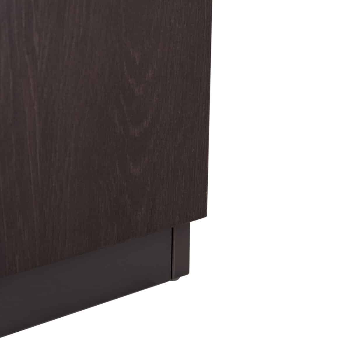 ΒΙΒΛΙΟΘΗΚΗ ΓΡΑΦΕΙΟΥ ΕΠΑΓΓΕΛΜΑΤΙΚΗ ROSEWOOD HM2089 ΜΕΛΑΜΙΝΗ ΓΚΡΙ-WENGE 80Χ40Χ200Υεκ. - Image 10
