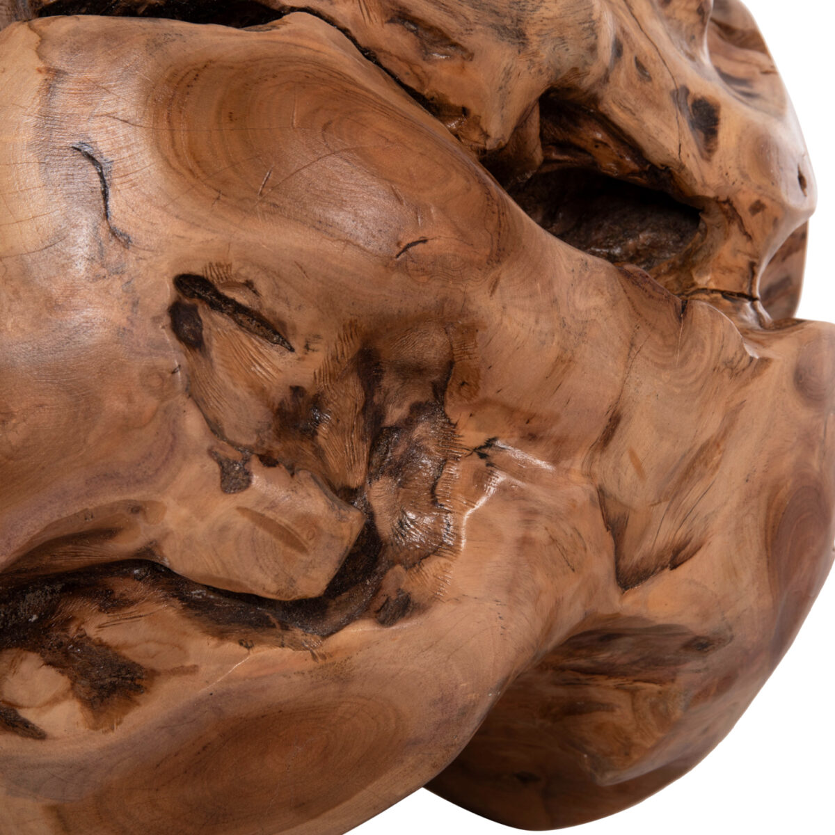 ΔΙΑΚΟΣΜΗΤΙΚΟ ΔΑΠΕΔΟΥ CLEMOR (M) HM18301 ΑΚΑΝΟΝΙΣΤΗ ΣΦΑΙΡΑ-ΞΥΛΟ ΤΕΑΚ--ΦΥΣΙΚΟ Φ40εκ. - Image 7