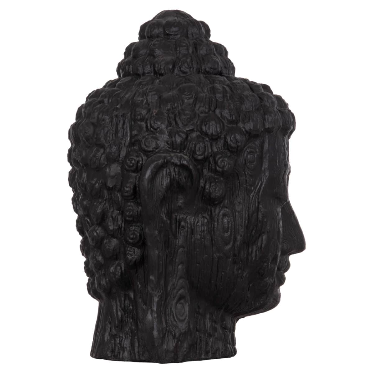 ΔΙΑΚΟΣΜΗΤΙΚΟ ΔΑΠΕΔΟΥ XXL ΚΕΦΑΛΙ ΒΟΥΔΑ HM4385.01 ΓΥΨΟΣ ΣΕ ΜΑΥΡΟ 90x90x100Υεκ. - Image 4