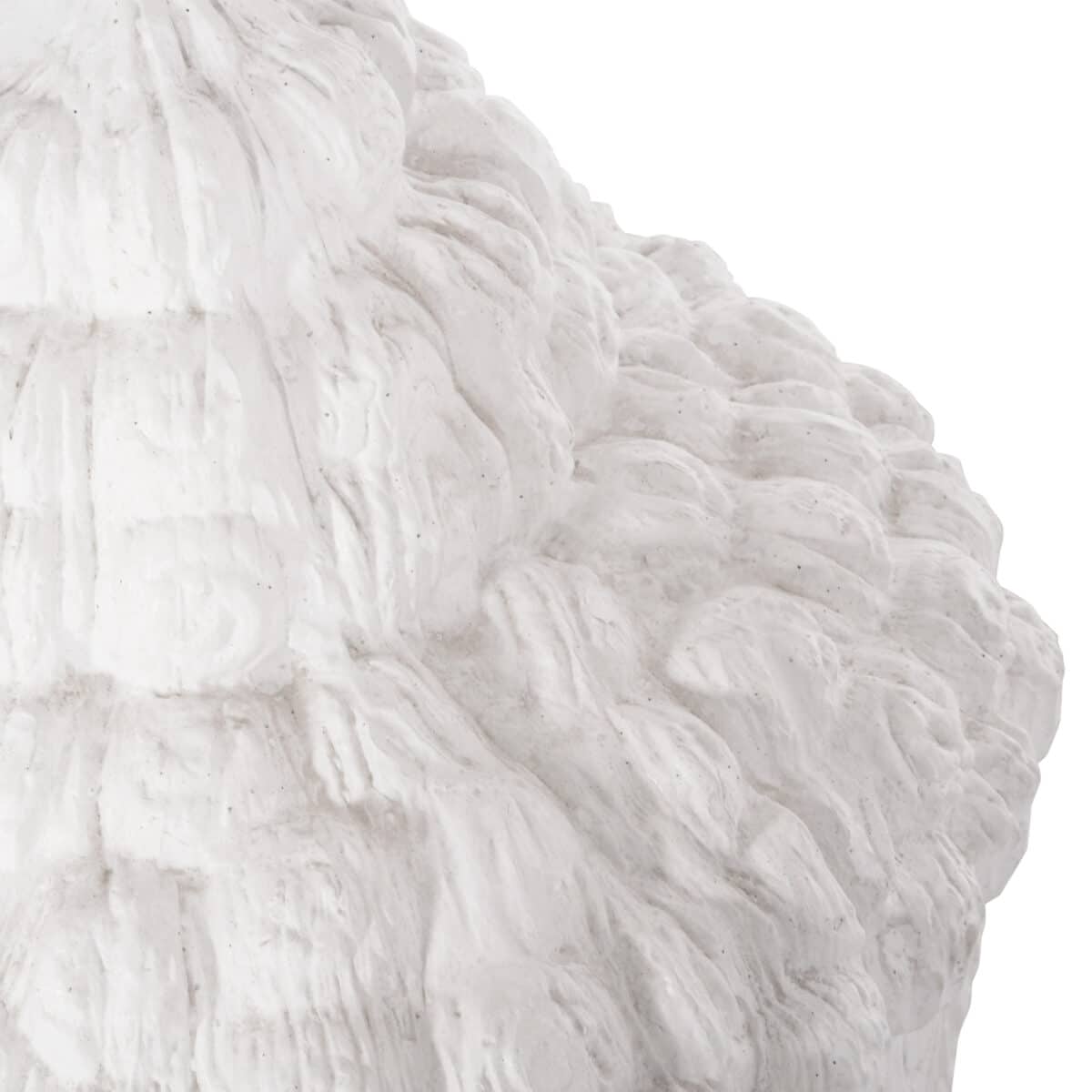 ΔΙΑΚΟΣΜΗΤΙΚΟ ΔΑΠΕΔΟΥ XXL ΚΕΦΑΛΙ ΒΟΥΔΑ HM4385.02 ΓΥΨΟΣ ΣΕ ΛΕΥΚΟ 90x90x100Υεκ. - Image 7