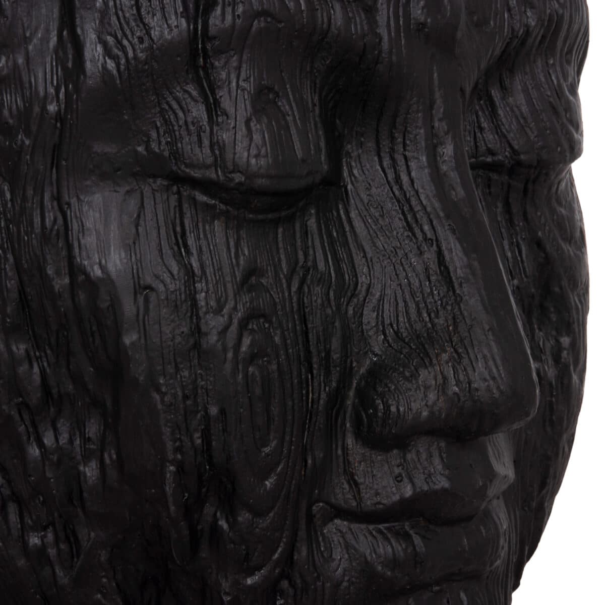 ΔΙΑΚΟΣΜΗΤΙΚΟ ΔΑΠΕΔΟΥ XXL ΚΕΦΑΛΙ ΒΟΥΔΑ HM4385.01 ΓΥΨΟΣ ΣΕ ΜΑΥΡΟ 90x90x100Υεκ. - Image 7