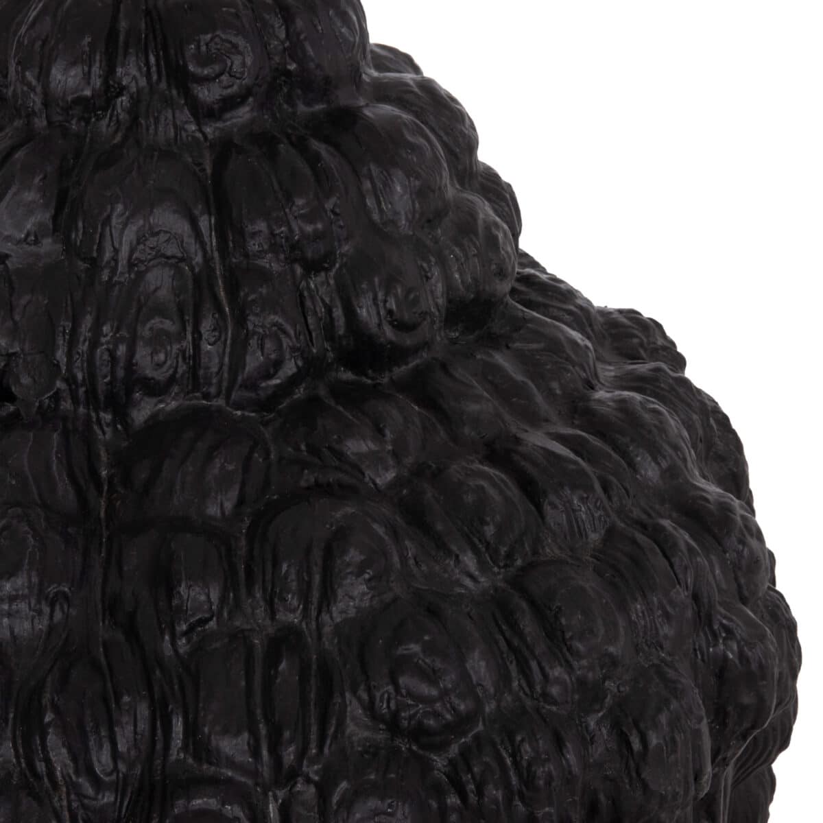 ΔΙΑΚΟΣΜΗΤΙΚΟ ΔΑΠΕΔΟΥ XXL ΚΕΦΑΛΙ ΒΟΥΔΑ HM4385.01 ΓΥΨΟΣ ΣΕ ΜΑΥΡΟ 90x90x100Υεκ. - Image 8