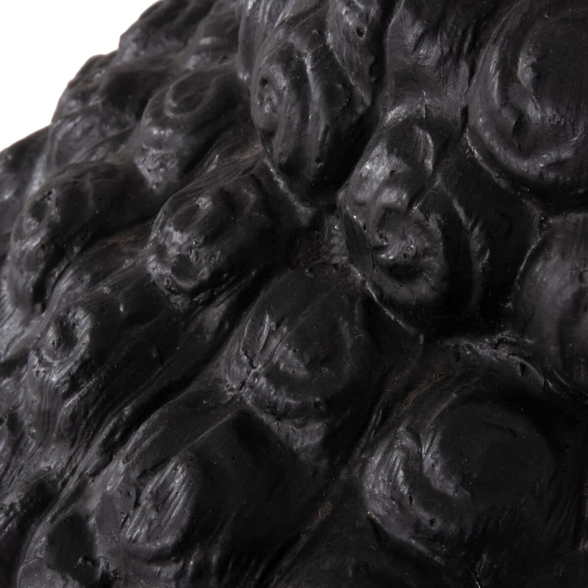 ΔΙΑΚΟΣΜΗΤΙΚΟ ΔΑΠΕΔΟΥ XXL ΚΕΦΑΛΙ ΒΟΥΔΑ HM4385.01 ΓΥΨΟΣ ΣΕ ΜΑΥΡΟ 90x90x100Υεκ. - Image 9