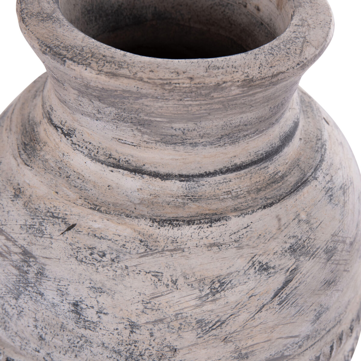 ΔΙΑΚΟΣΜΗΤΙΚΟ ΕΠΙΤΡΑΠΕΖΙΟ ΒΑΖΟ VERMO HM4393 ΤΕΡΑΚΟΤΑ ΣΕ ΑΝΟΙΧΤΟ ΓΚΡΙ Φ21x25Υεκ. - Image 5