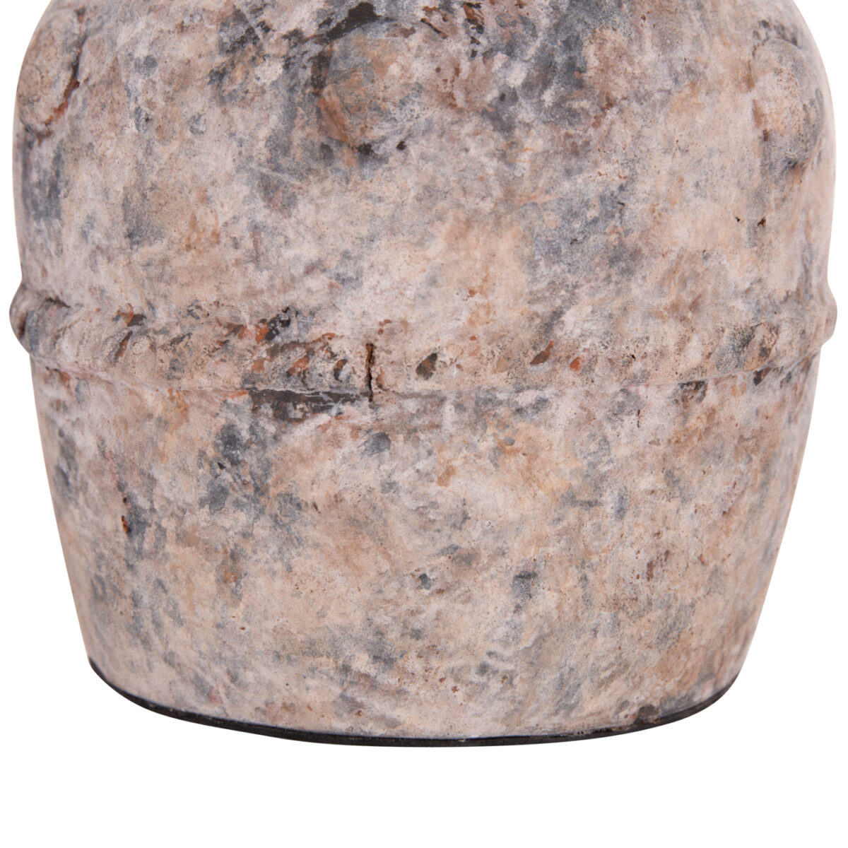 diakosmitiko-epitrapezio-bazo-fb94395-te-6 ΔΙΑΚΟΣΜΗΤΙΚΟ ΕΠΙΤΡΑΠΕΖΙΟ ΒΑΖΟ VERMO HM4395 ΤΕΡΑΚΟΤΑ ΣΕ ΓΚΡΙ Φ17x19Υεκ. - Image 7