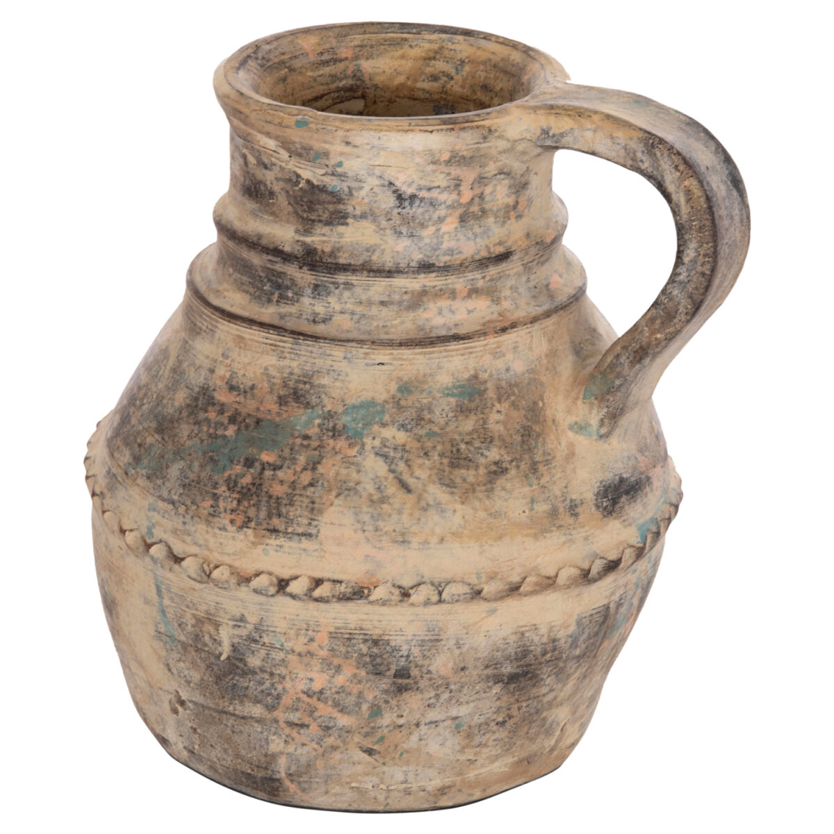 ΔΙΑΚΟΣΜΗΤΙΚΟ ΕΠΙΤΡΑΠΕΖΙΟ ΒΑΖΟ VERMO HM4397 ΤΕΡΑΚΟΤΑ ΣΕ ΚΡΕΜ Φ20x20.5Υεκ. - Image 4